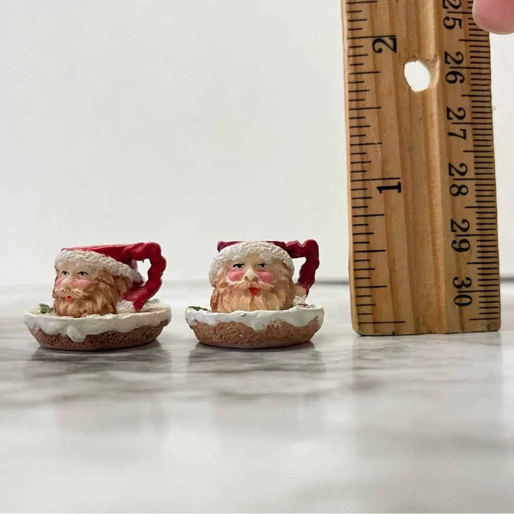 Vintage Popular Imports 1996 Twas The Night Before Christmas Teapot & Figurines